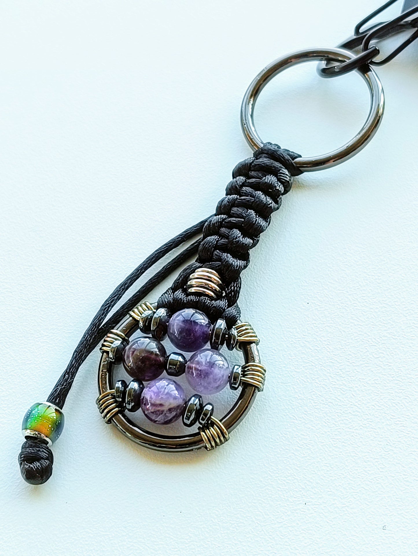 Amethyst Sun Cross Fidget